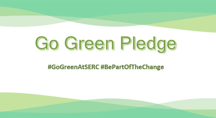 Go Green Pledge